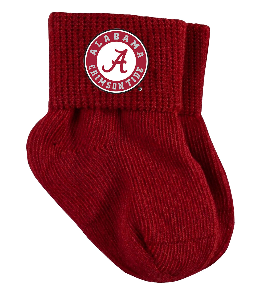 Alabama Crimson Tide Baby Socks