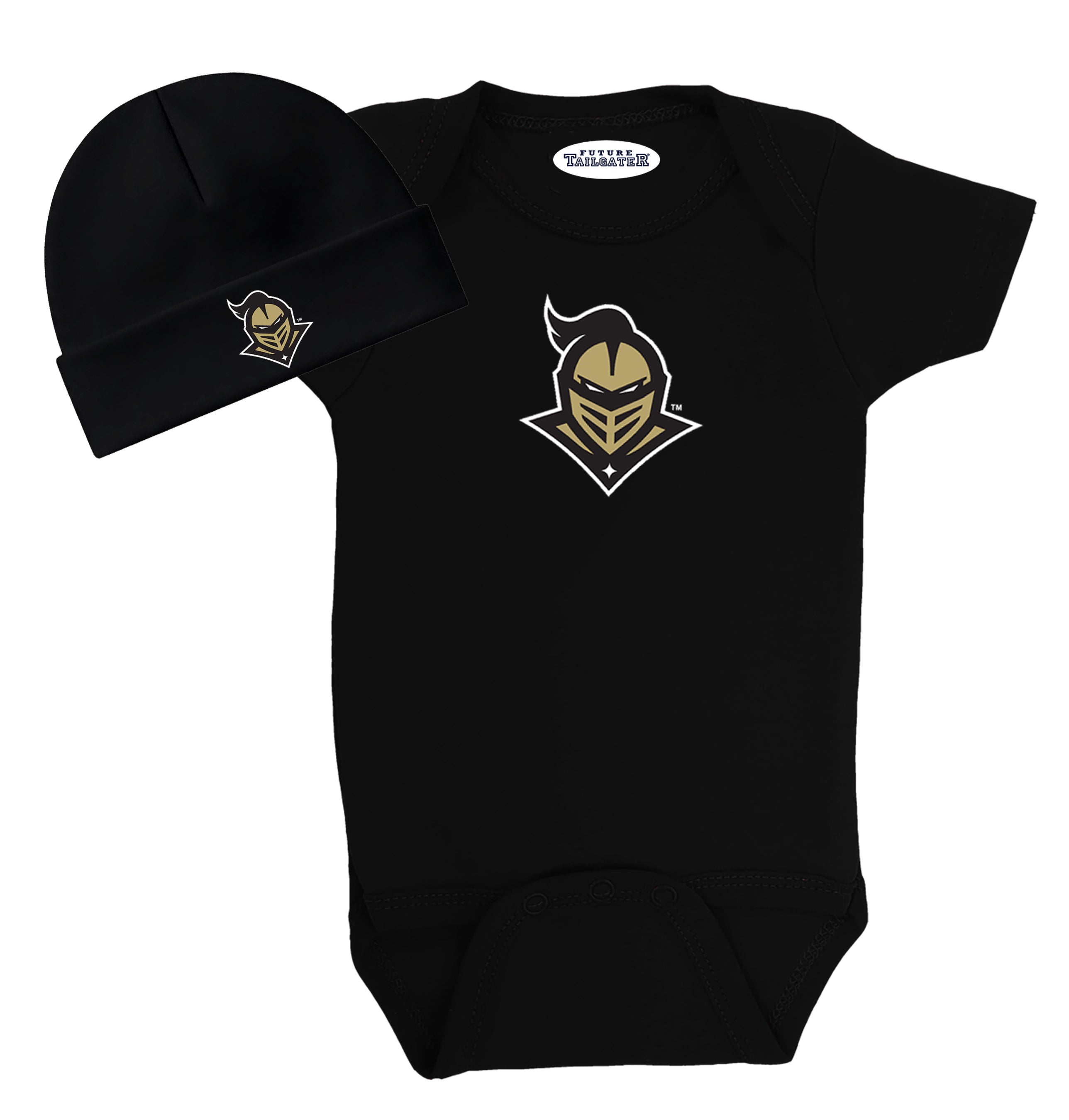 UCF Knights LOGO Baby Onesie and Cap Set