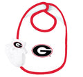 Georgia Bulldogs Baby Bib and Socks Set