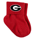 Georgia Bulldogs Baby Socks