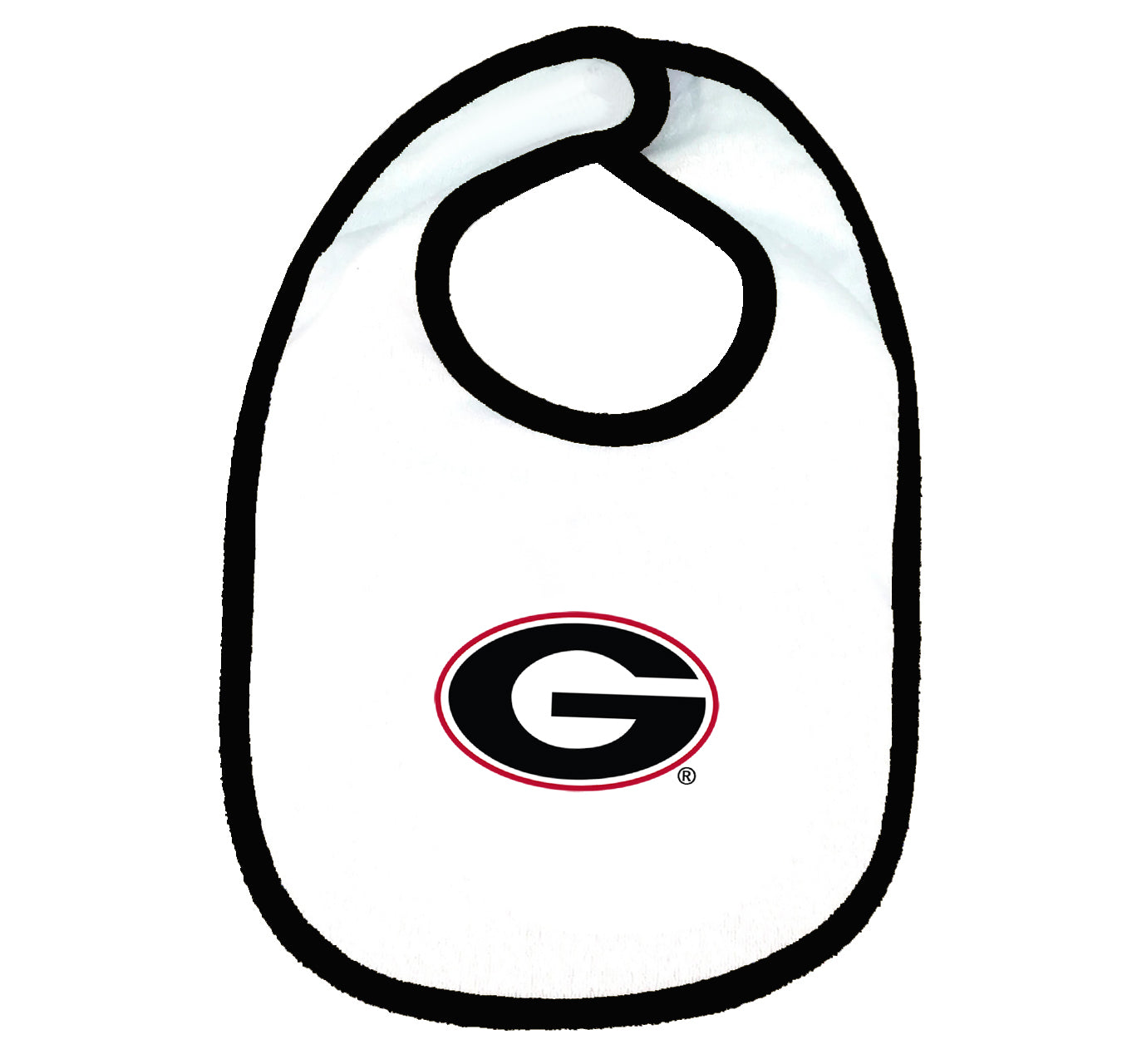 Georgia Bulldogs Baby Bib