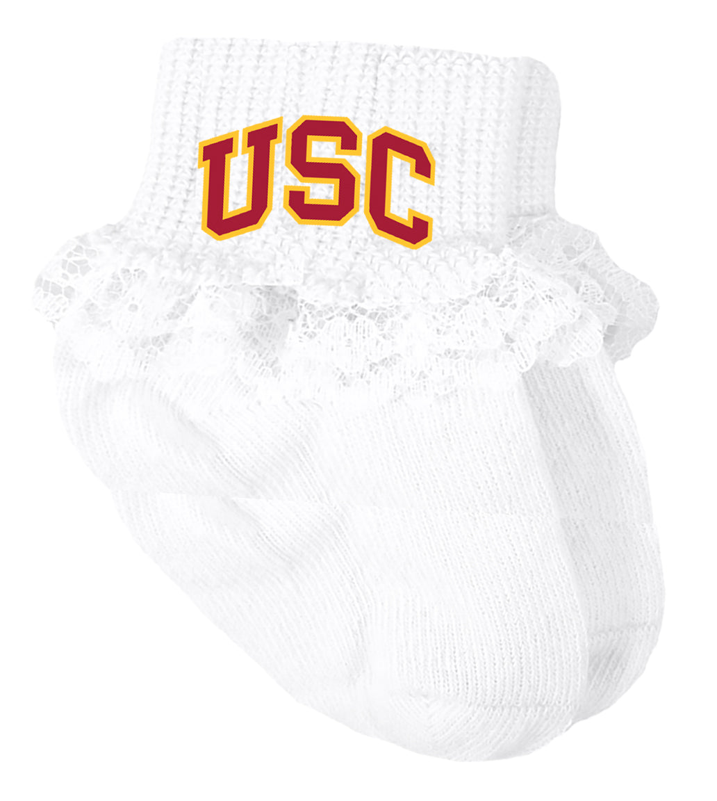 USC Trojans Baby Socks