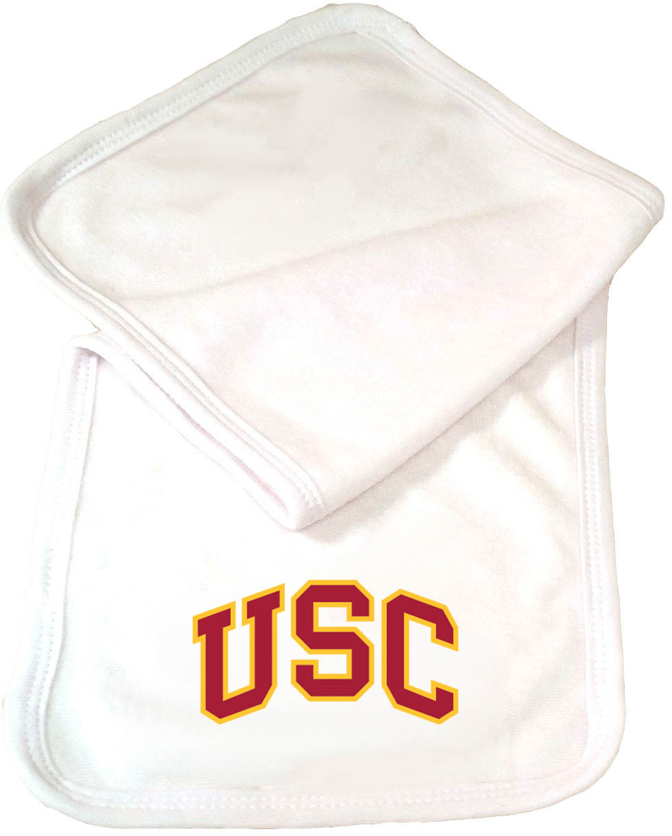 USC Trojans Baby Burp Cloth