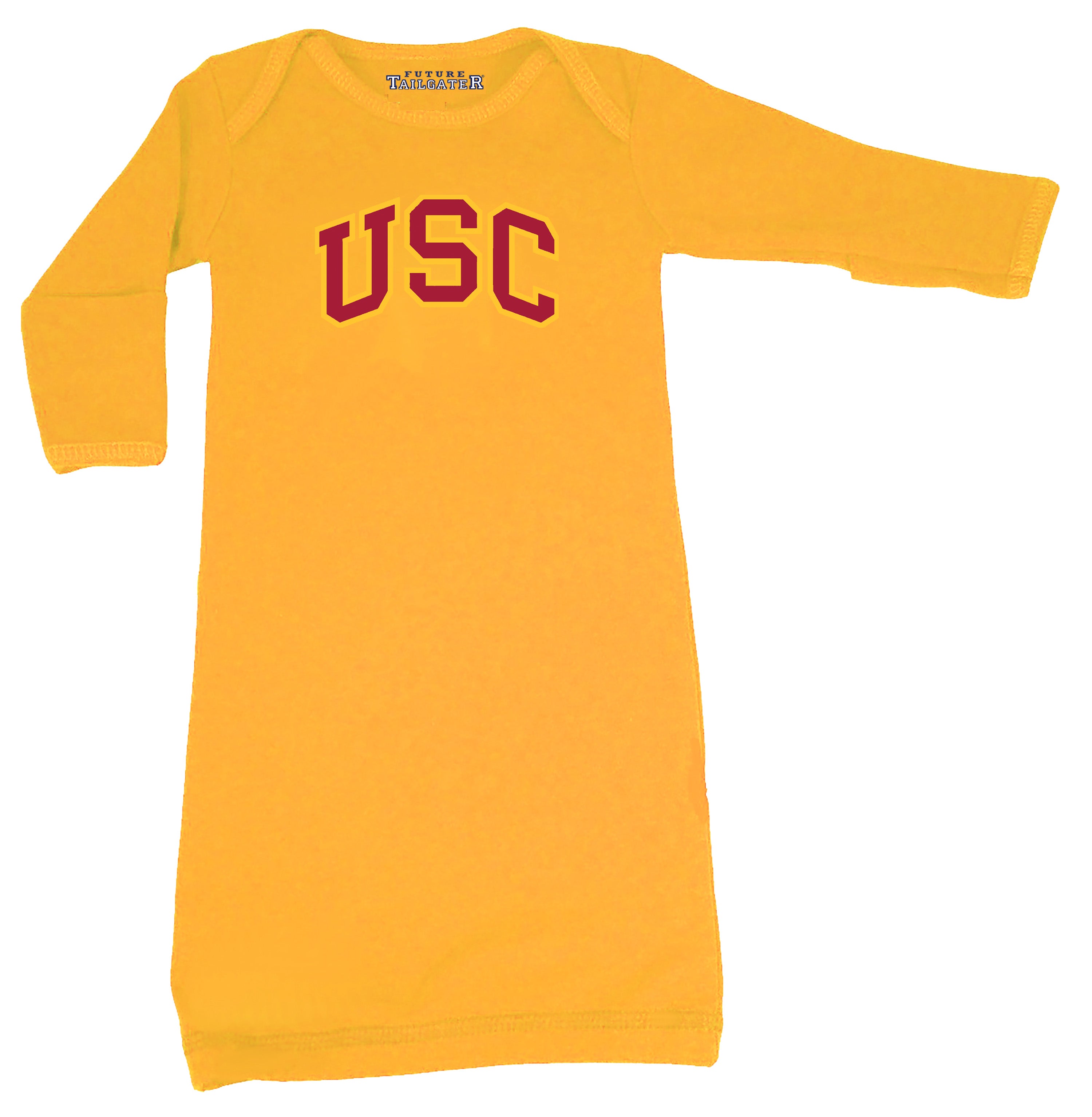 USC Trojans LOGO Baby Layette Gown