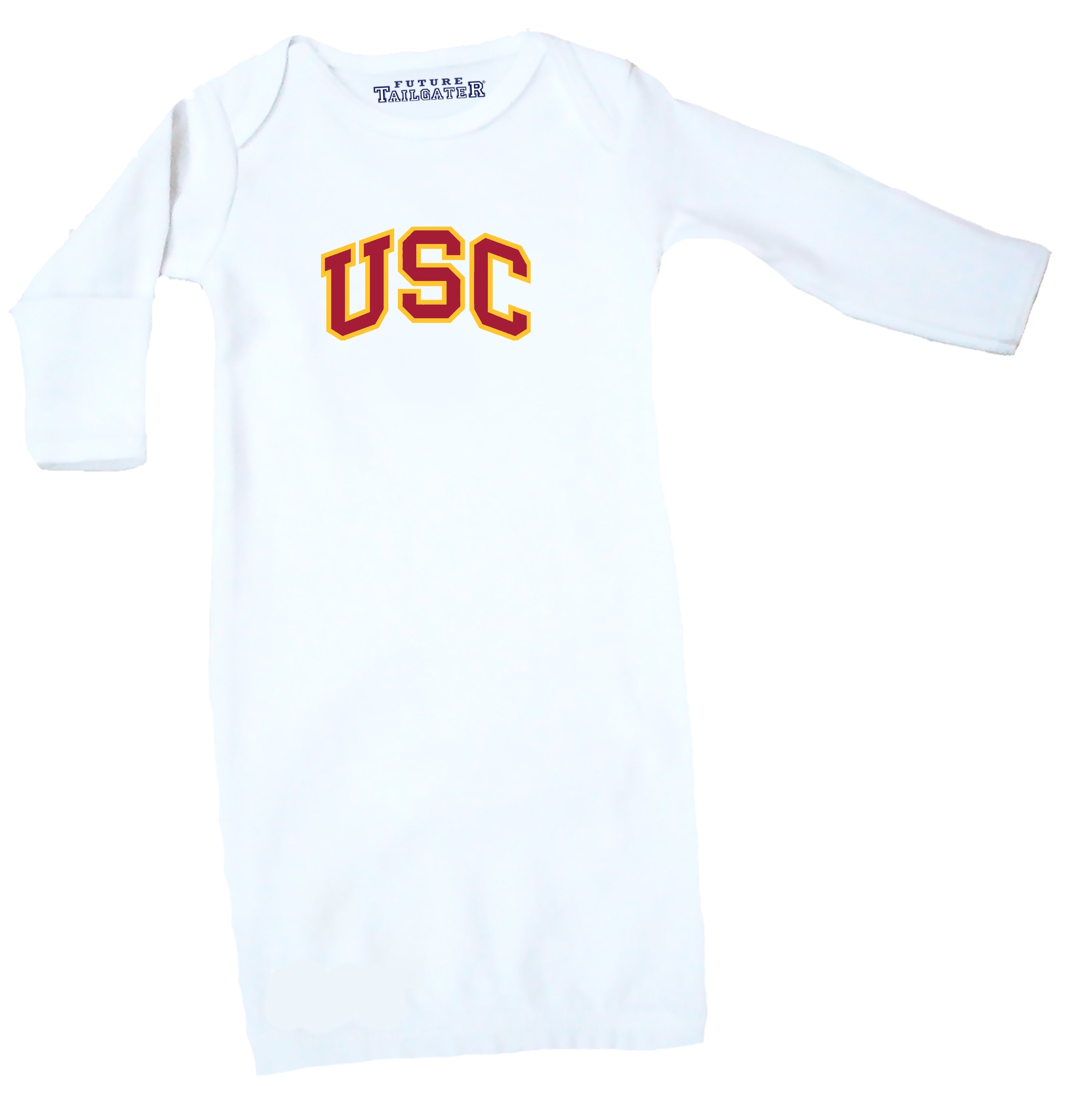 USC Trojans LOGO Baby Layette Gown