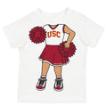 USC Trojans Heads Up! Cheerleader Baby/Toddler/Youth T-Shirt