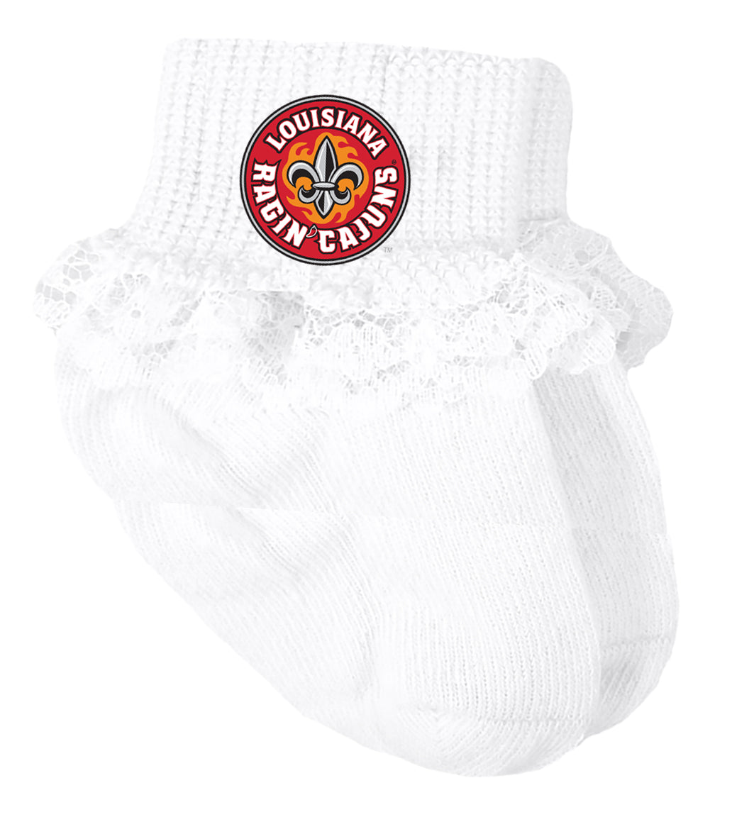 Louisiana Ragin Cajuns Baby Socks