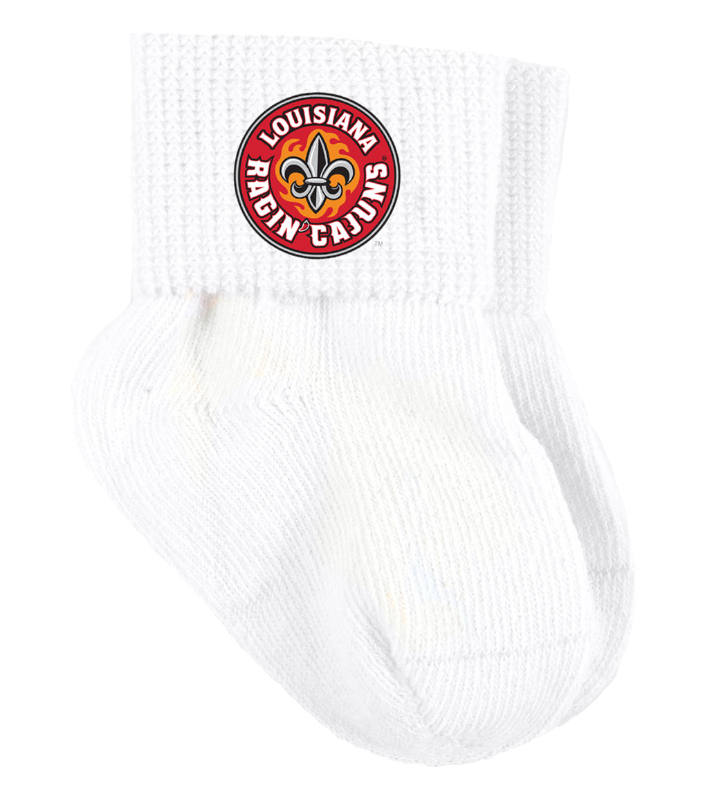 Louisiana Ragin Cajuns Baby Socks