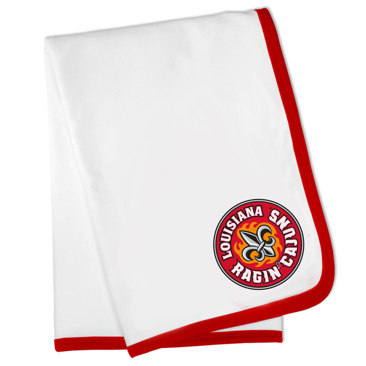 Louisiana Ragin Cajuns Baby Receiving Blanket