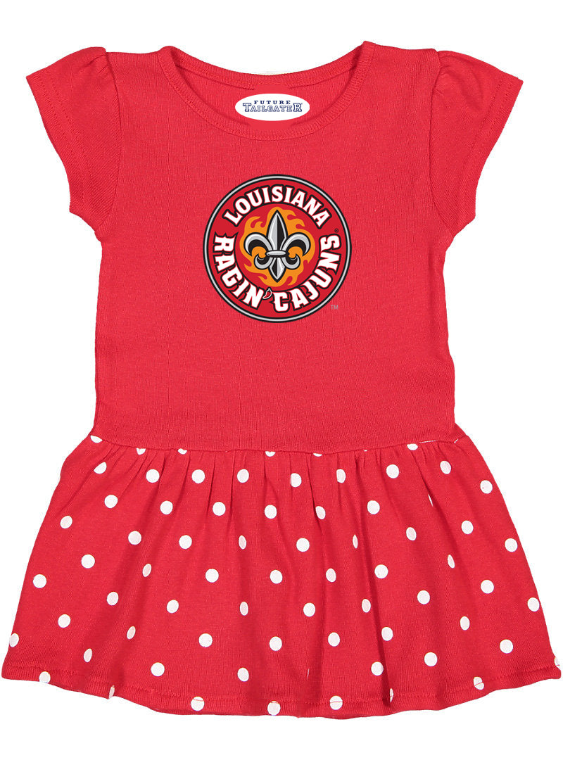 Louisiana Ragin Cajuns Toddler Dress