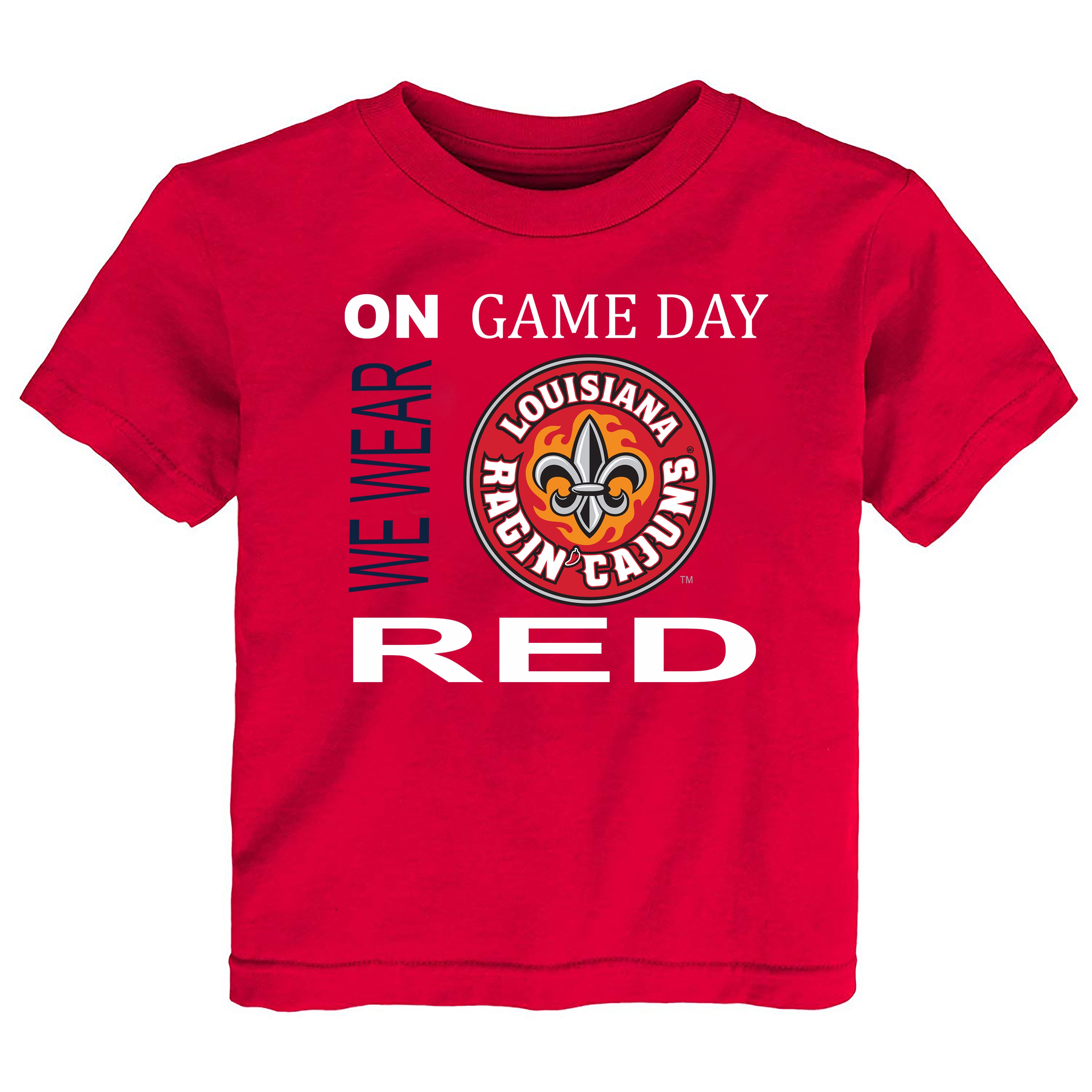 Louisiana Ragin Cajuns On Game Day Baby/Toddler/Youth T-Shirt