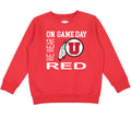 Utah Utes On Game Day Baby/Toddler/Youth Sweatshirt