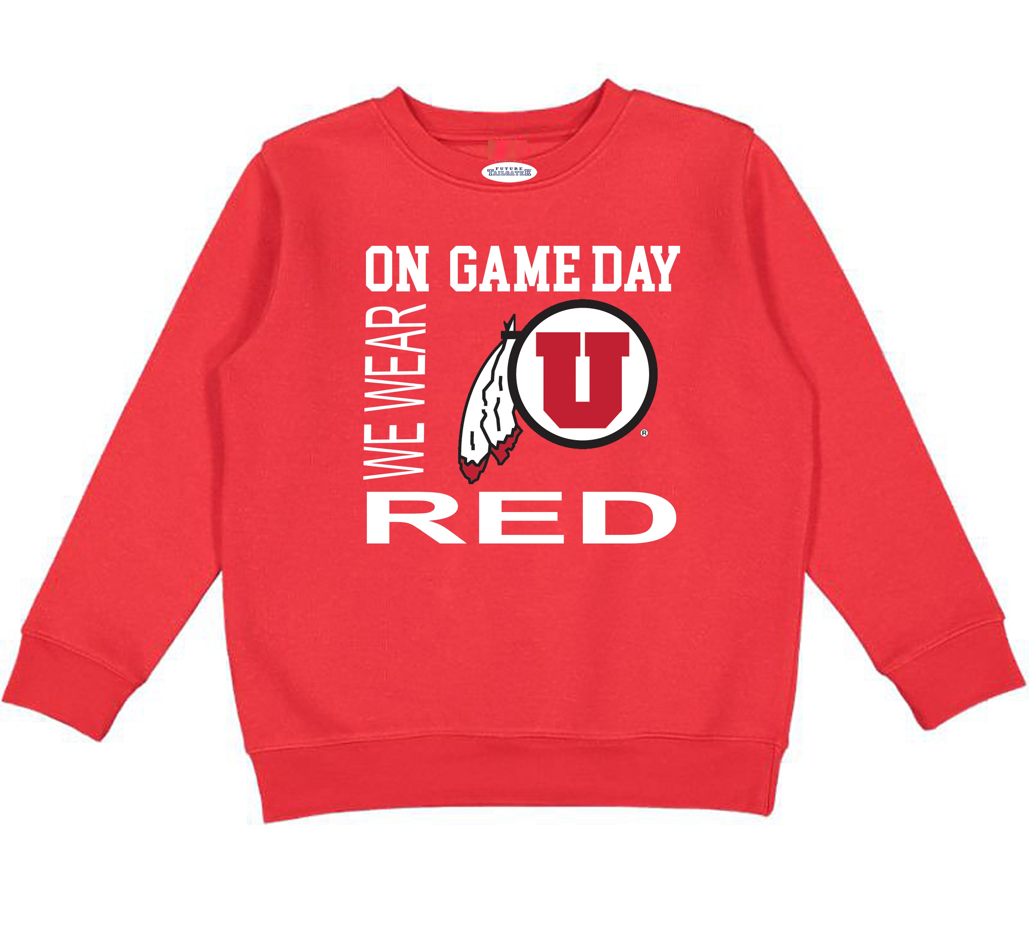 Utah Utes On Game Day Baby/Toddler/Youth Sweatshirt