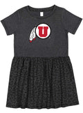 Utah Utes Toddler Dress