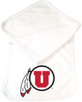 Utah Utes Baby Burp Cloth
