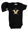 Vanderbilt Commodores LOGO Baby Onesie and Cap Set