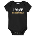 Vanderbilt Commodores Doodle Art Baby Bodysuit