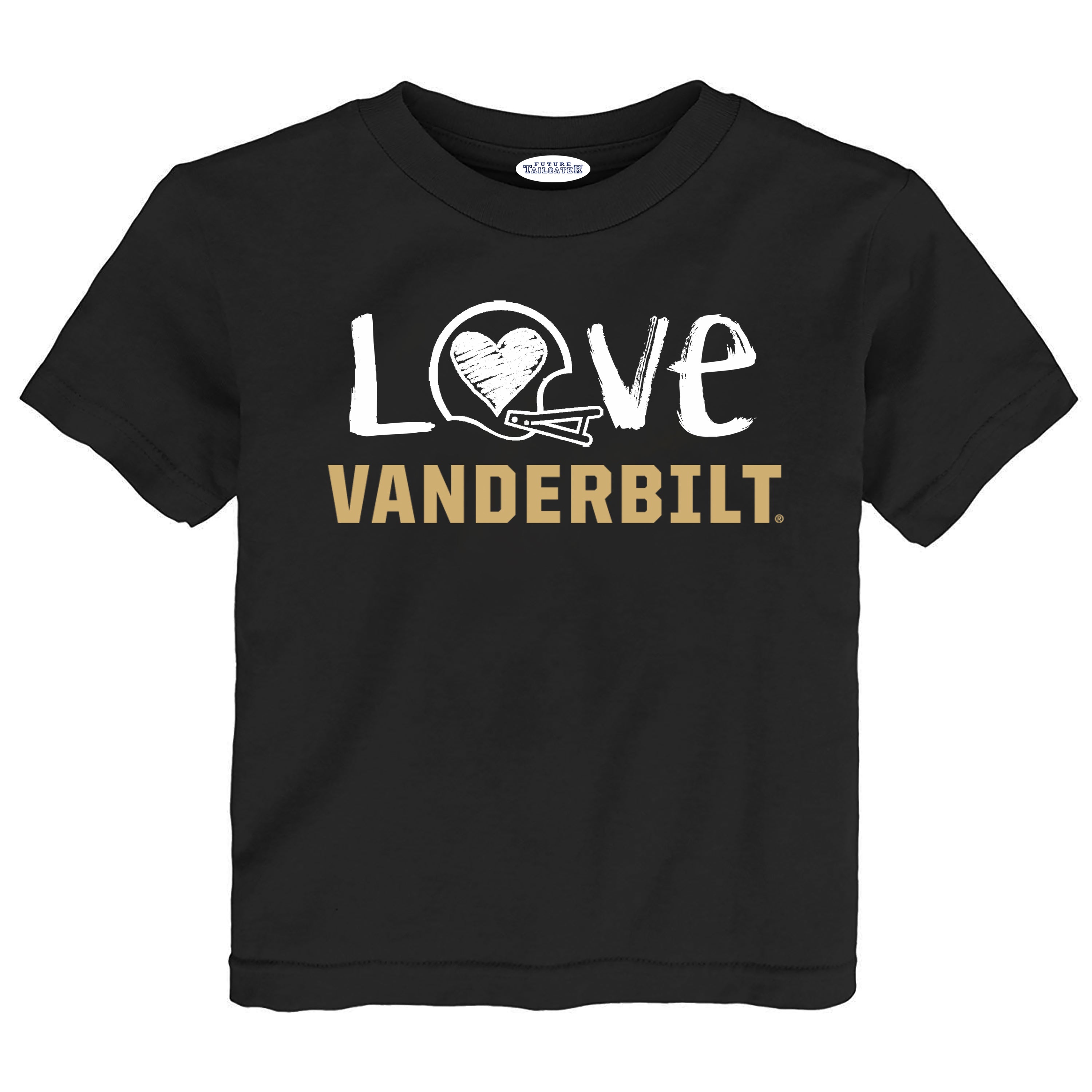 Vanderbilt Commodores Doodle Art Baby/Toddler/Youth T-Shirt