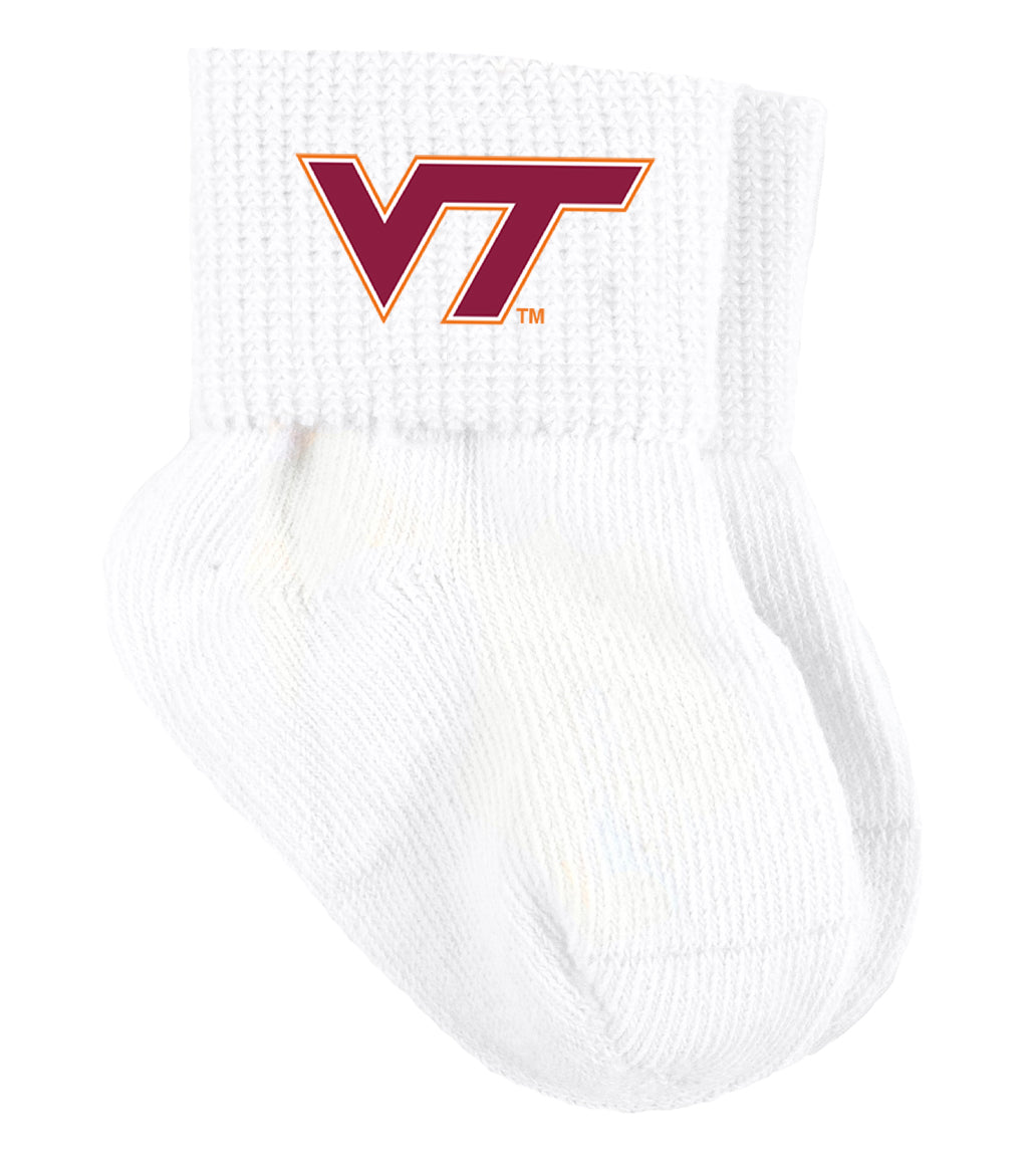 Virginia Tech Hokies Baby Socks