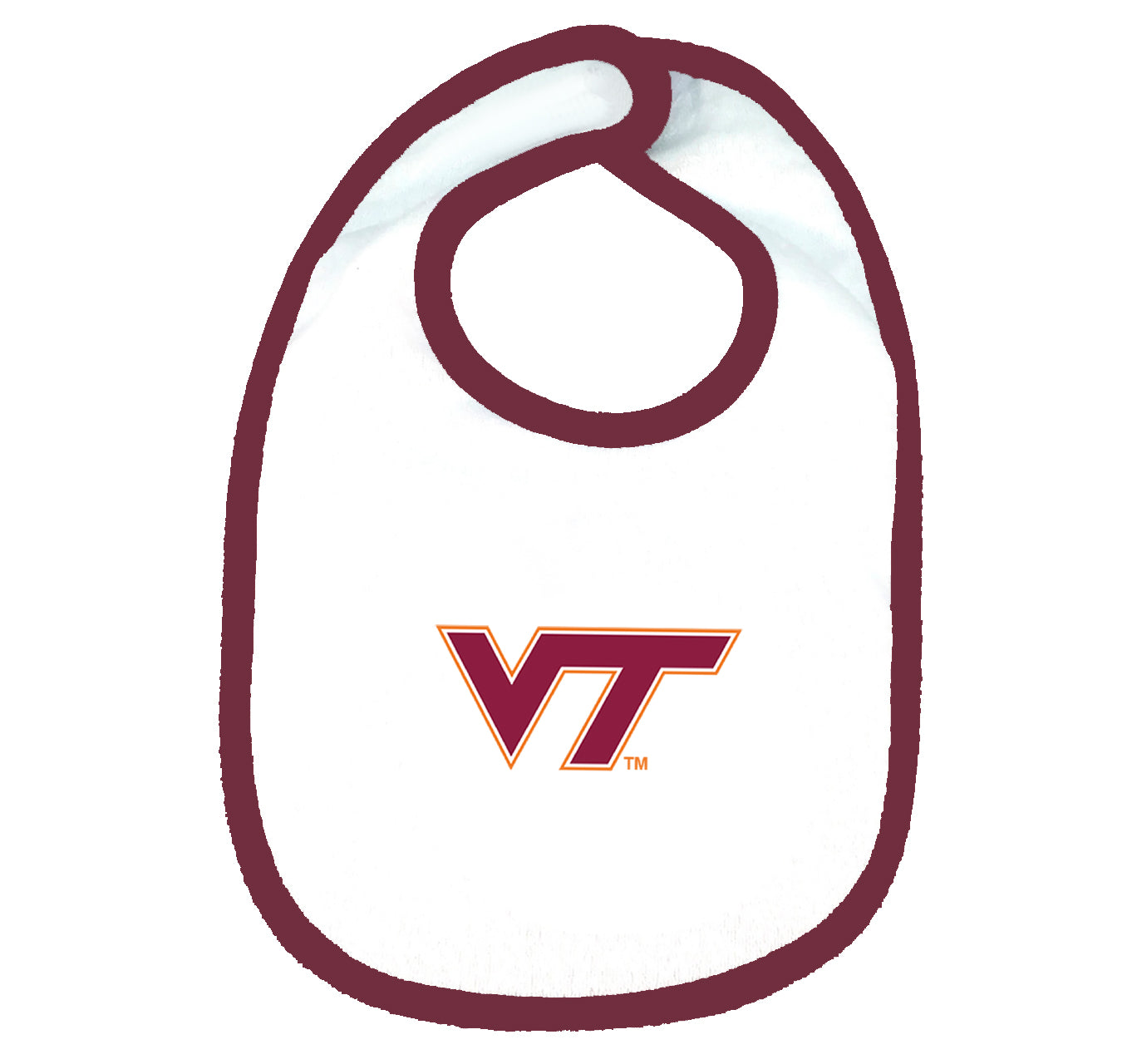 Virginia Tech Hokies Baby Bib