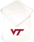 Virginia Tech Hokies Baby Burp Cloth