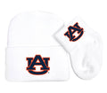 Auburn Tigers Baby Knit Cap and Socks Set