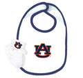 Auburn Tigers Baby Bib and Socks Set