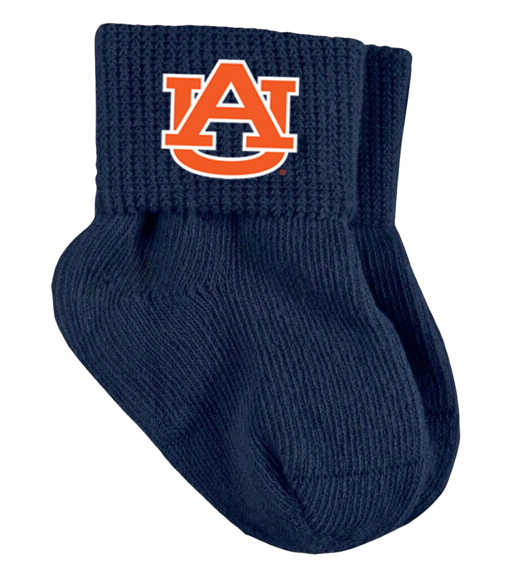 Auburn Tigers Baby Socks