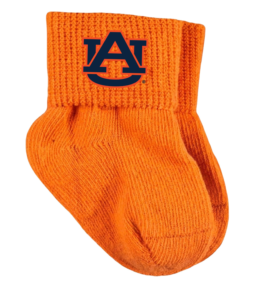 Auburn Tigers Baby Socks