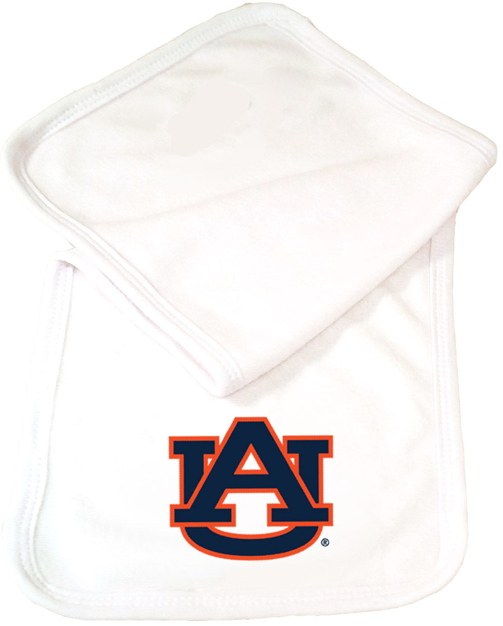 Auburn Tigers Baby Burp Cloth
