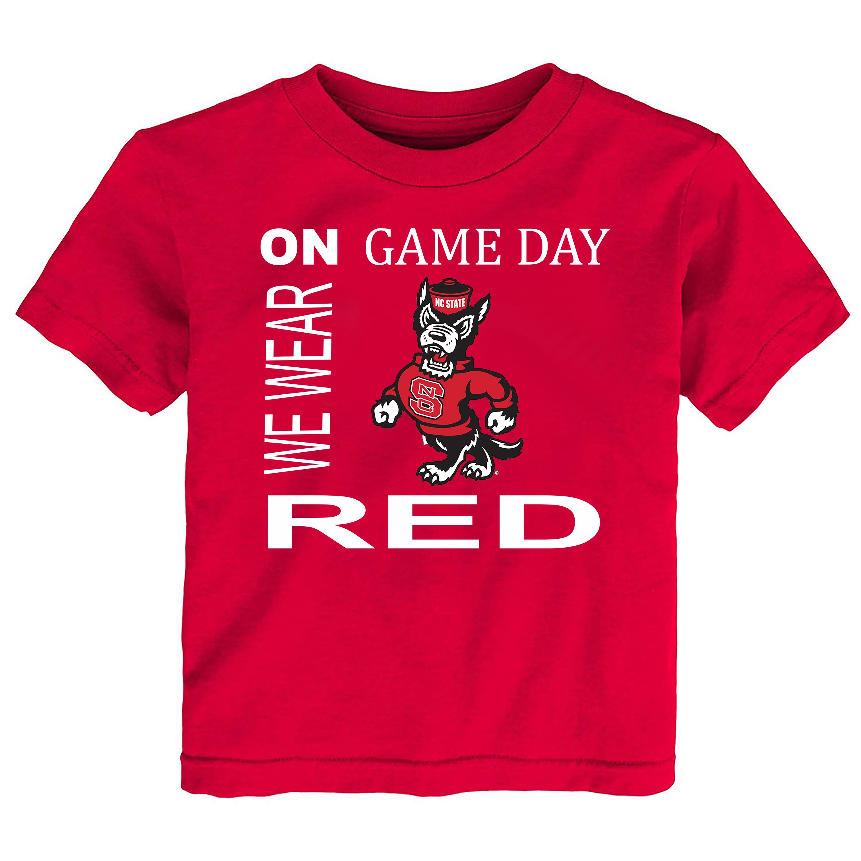 NC State Wolfpack On Game Day Baby/Toddler/Youth T-Shirt