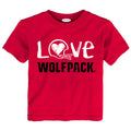 NC State Wolfpack Doodle Art Baby/Toddler/Youth T-Shirt
