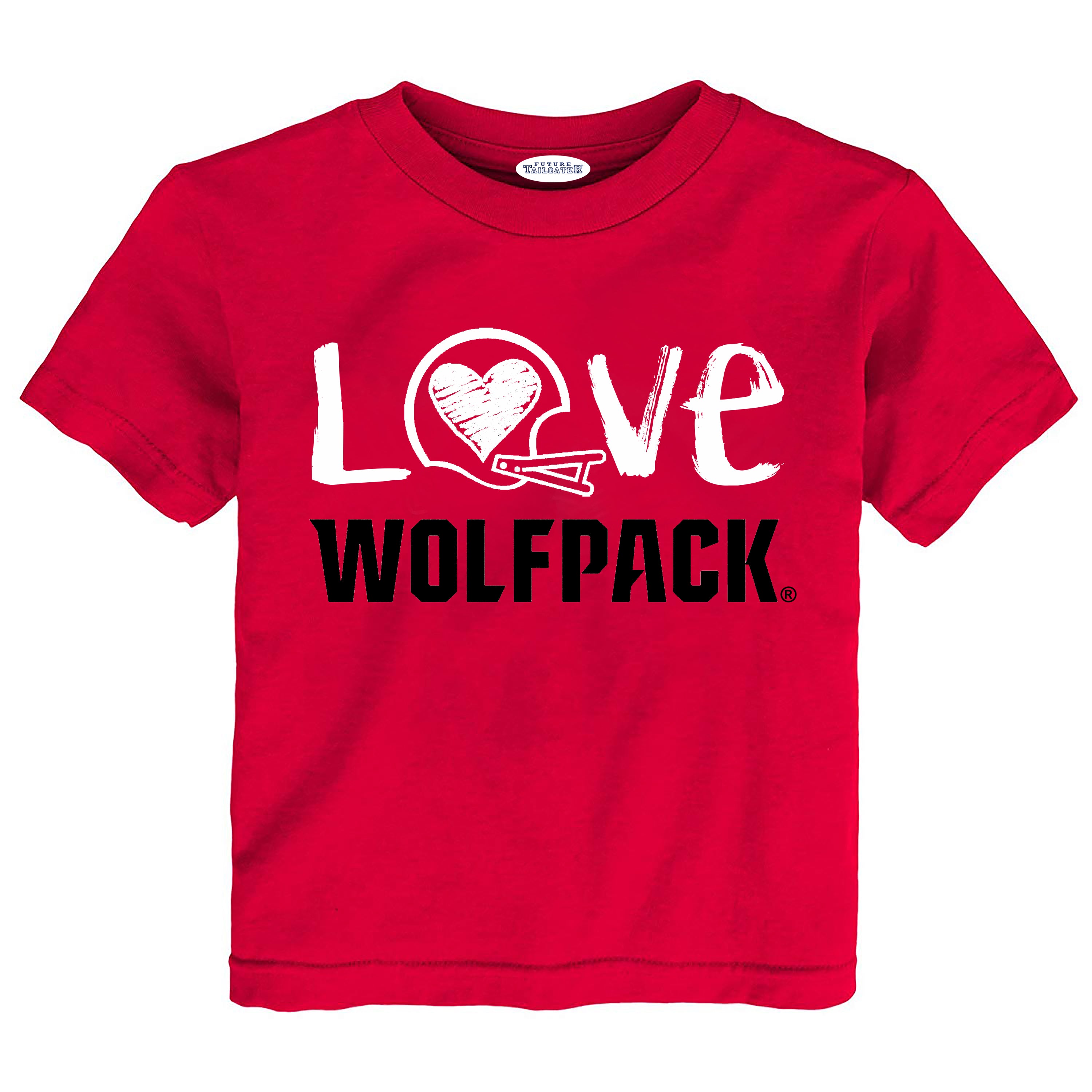 NC State Wolfpack Doodle Art Baby/Toddler/Youth T-Shirt