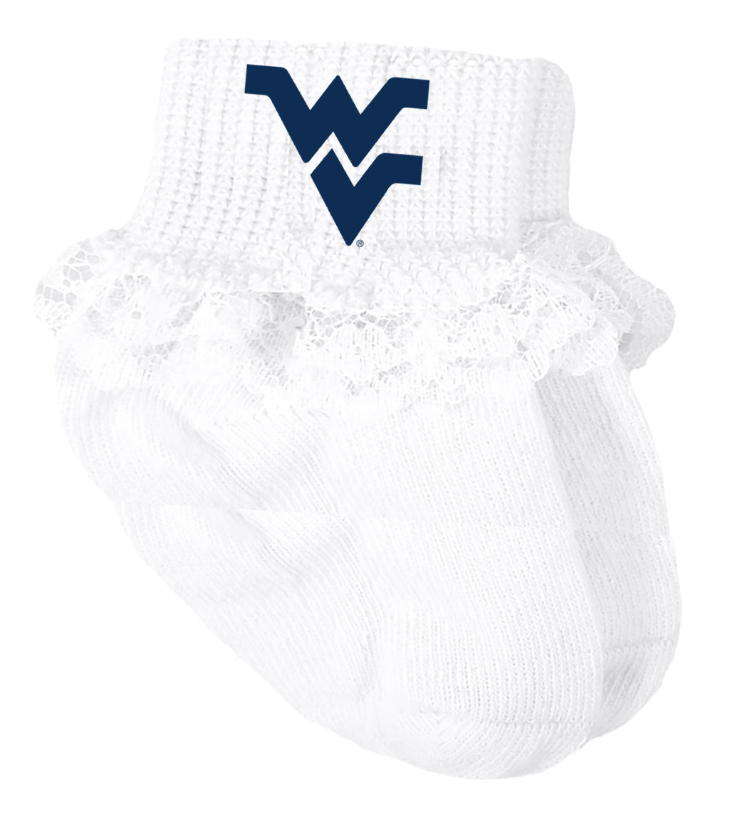 West Virginia Mountaineers Baby Socks