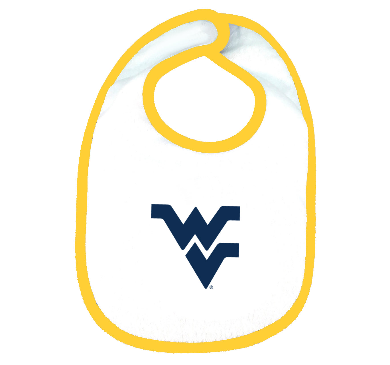 West Virginia Mountaineers Baby Bib