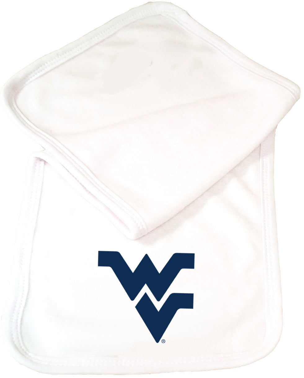 West Virginia Mountaineers Baby Burp Cloth