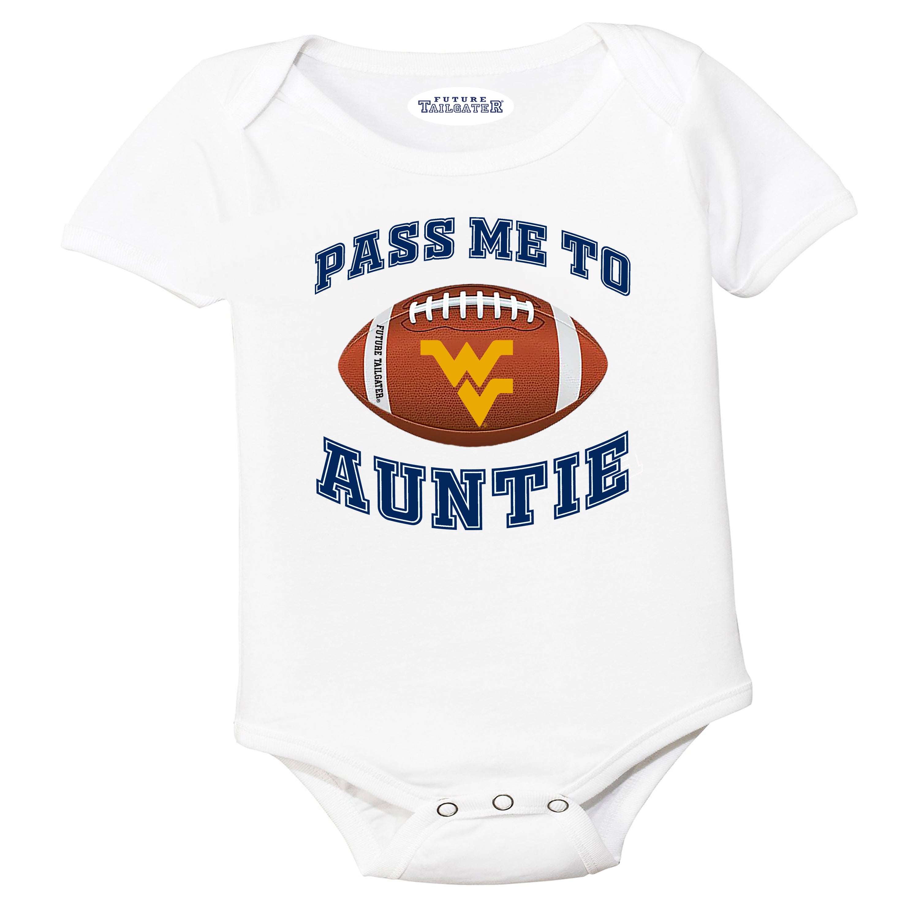 West Virginia Mountaineers Pass Me to GrandPA, & Other Loved Ones Baby Bodysuit