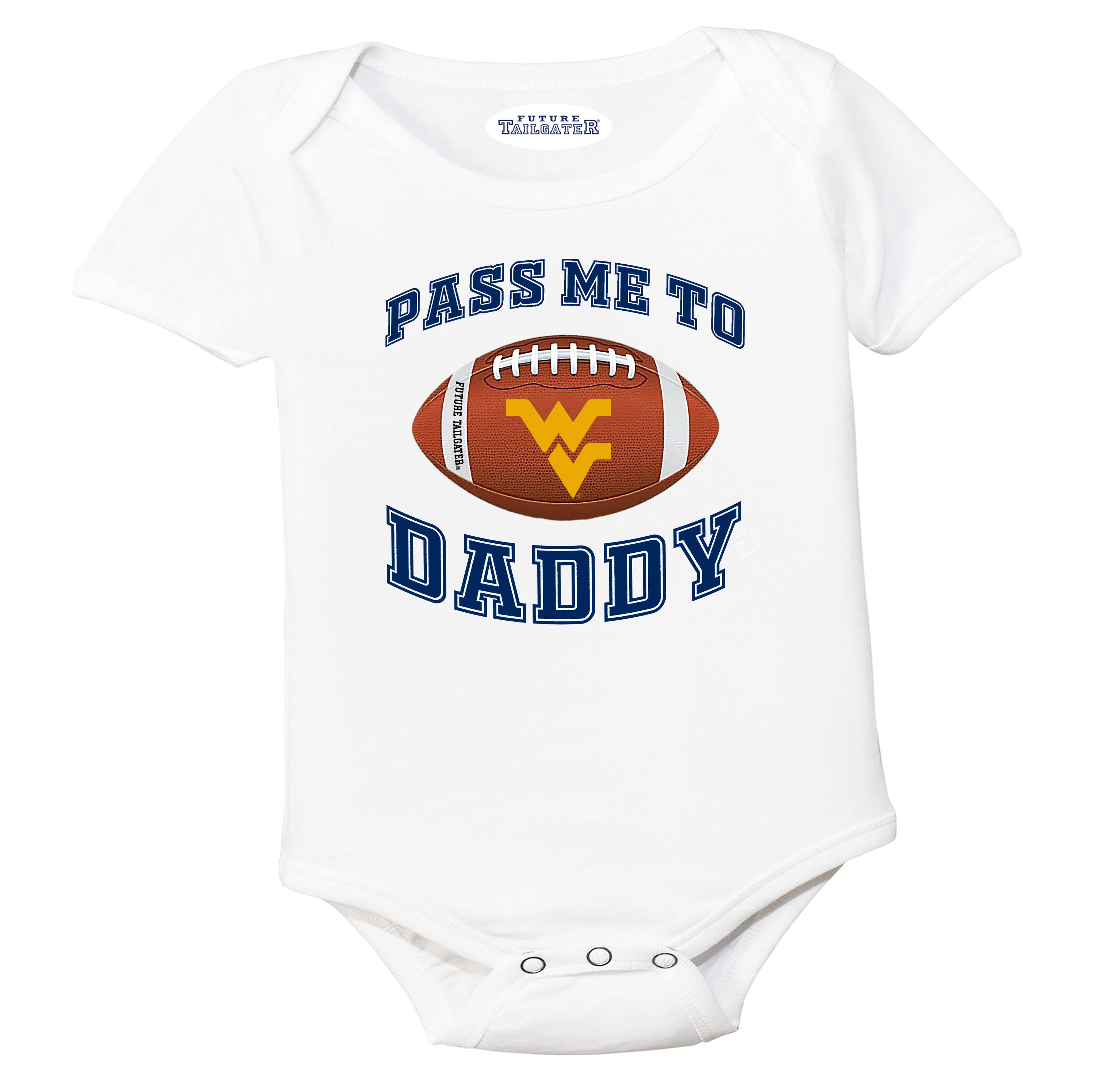 West Virginia Mountaineers Pass Me to GrandPA, & Other Loved Ones Baby Bodysuit