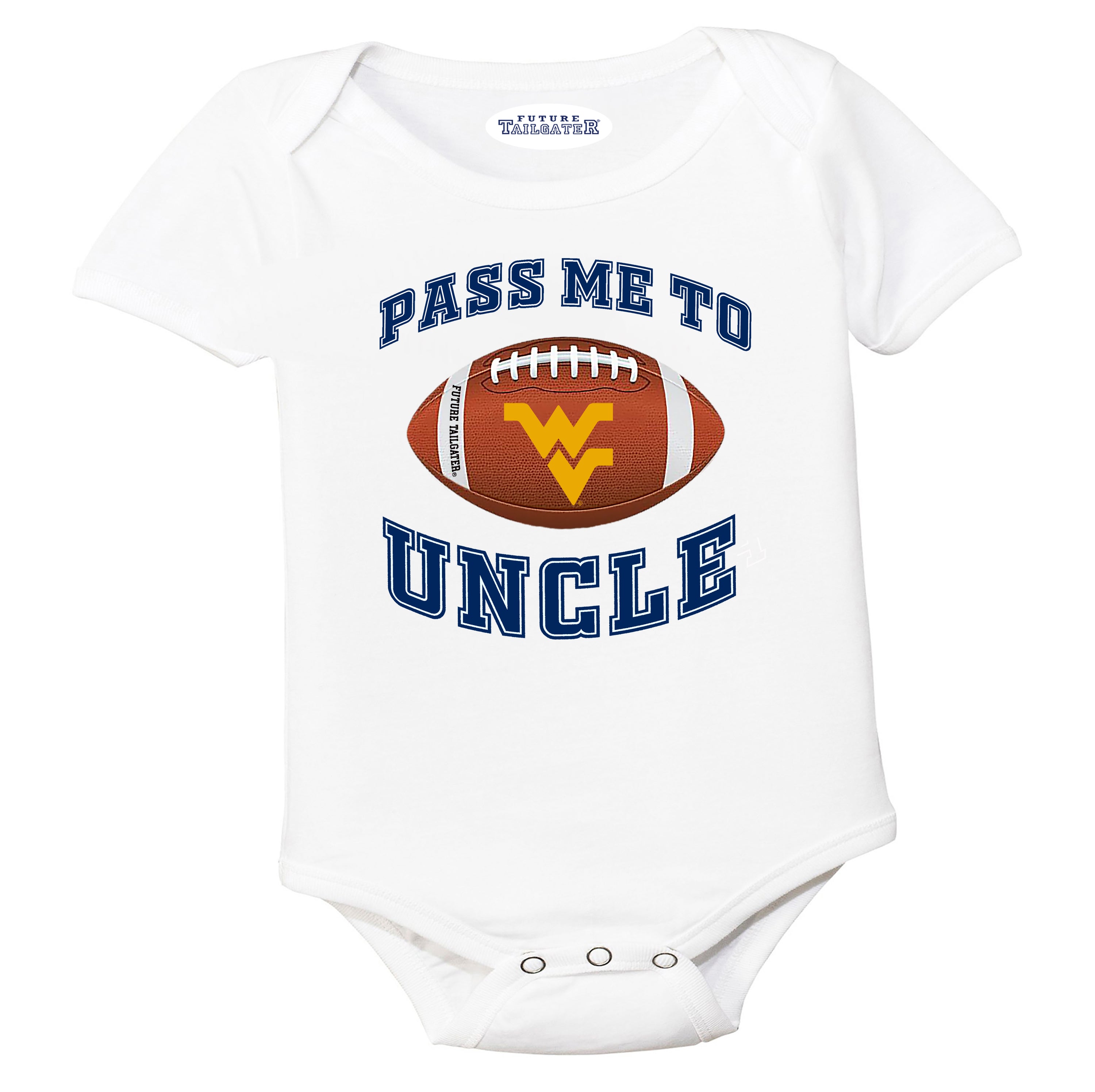 West Virginia Mountaineers Pass Me to GrandPA, & Other Loved Ones Baby Bodysuit