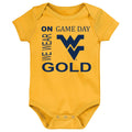 West Virginia Mountaineers On Game Day Baby Bodysuit