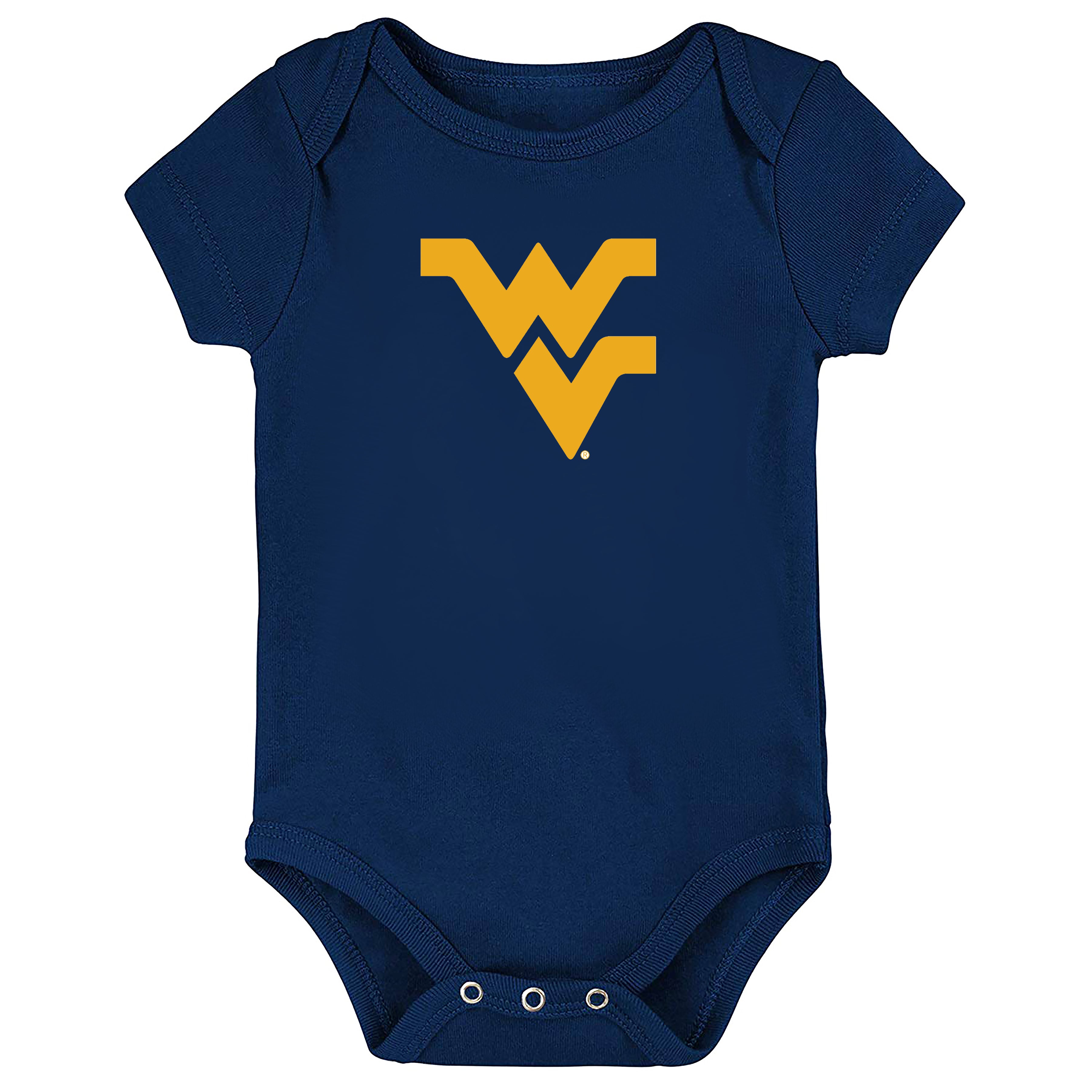 West Virginia Mountaineers LOGO Baby Bodysuit