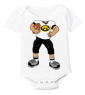Iowa Hawkeyes Heads Up! Football Player Baby Bodysuit