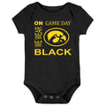 Iowa Hawkeyes On Game Day Baby Bodysuit