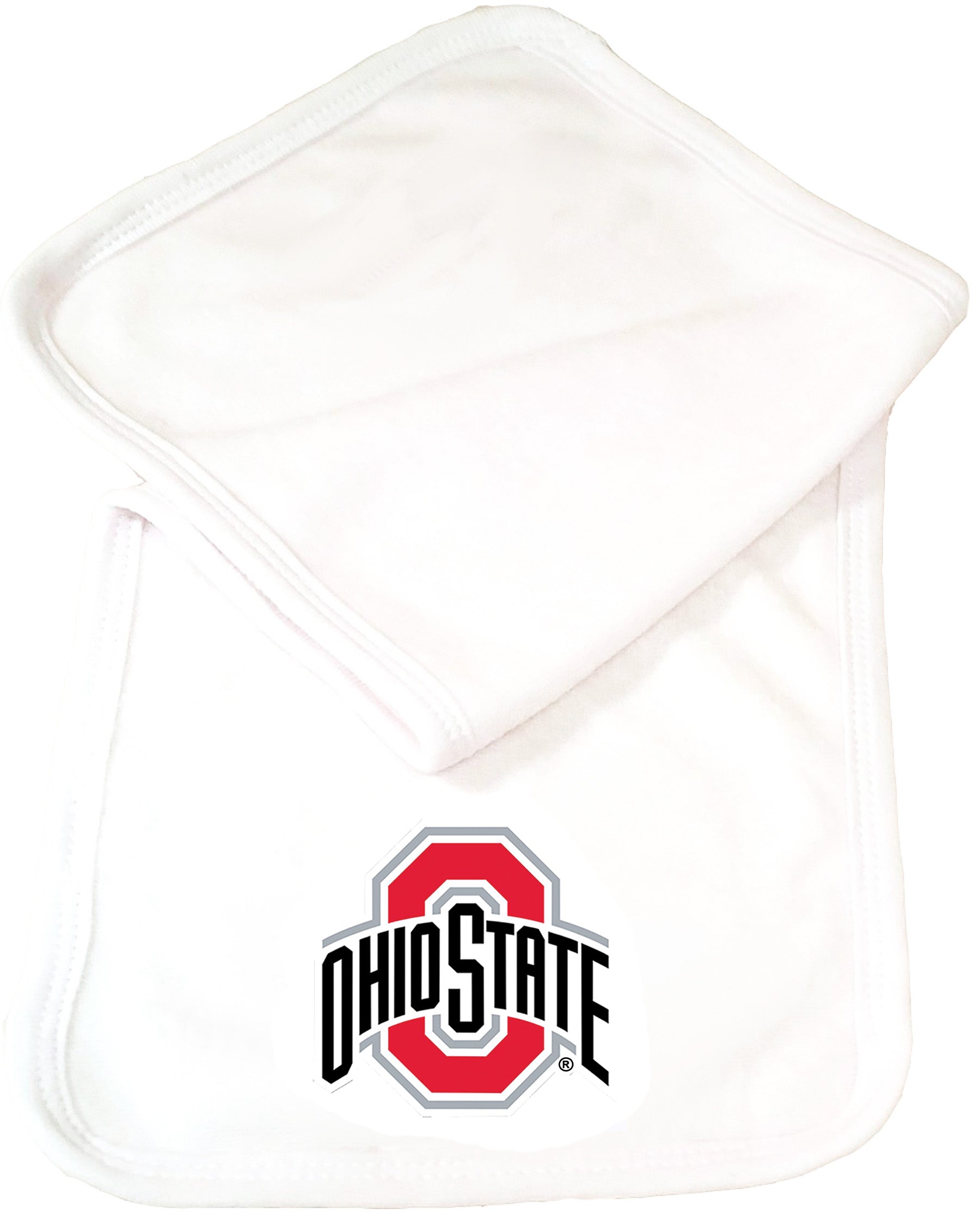 Ohio State Buckeyes Baby Burp Cloth