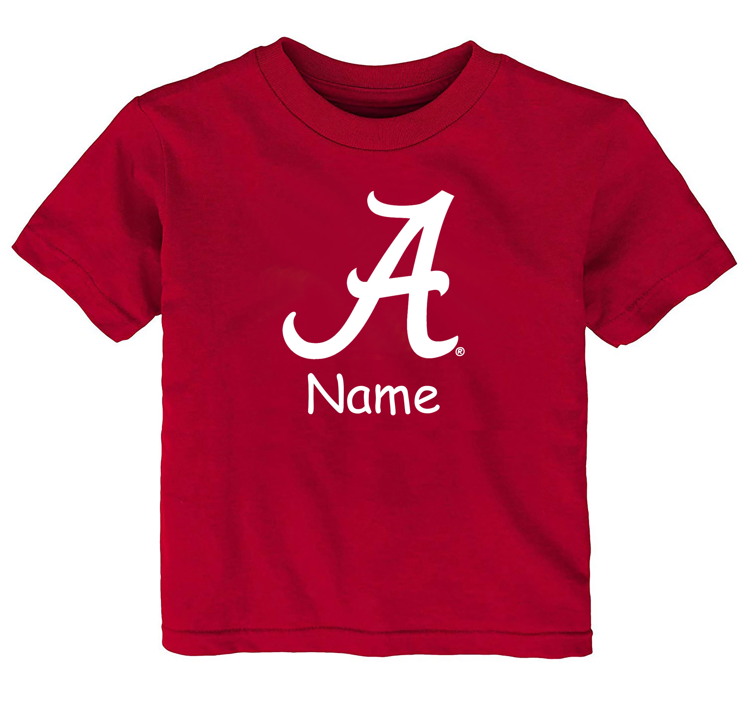 Alabama Crimson Tide LOGO Baby/Toddler/Youth T-Shirt - Personalized