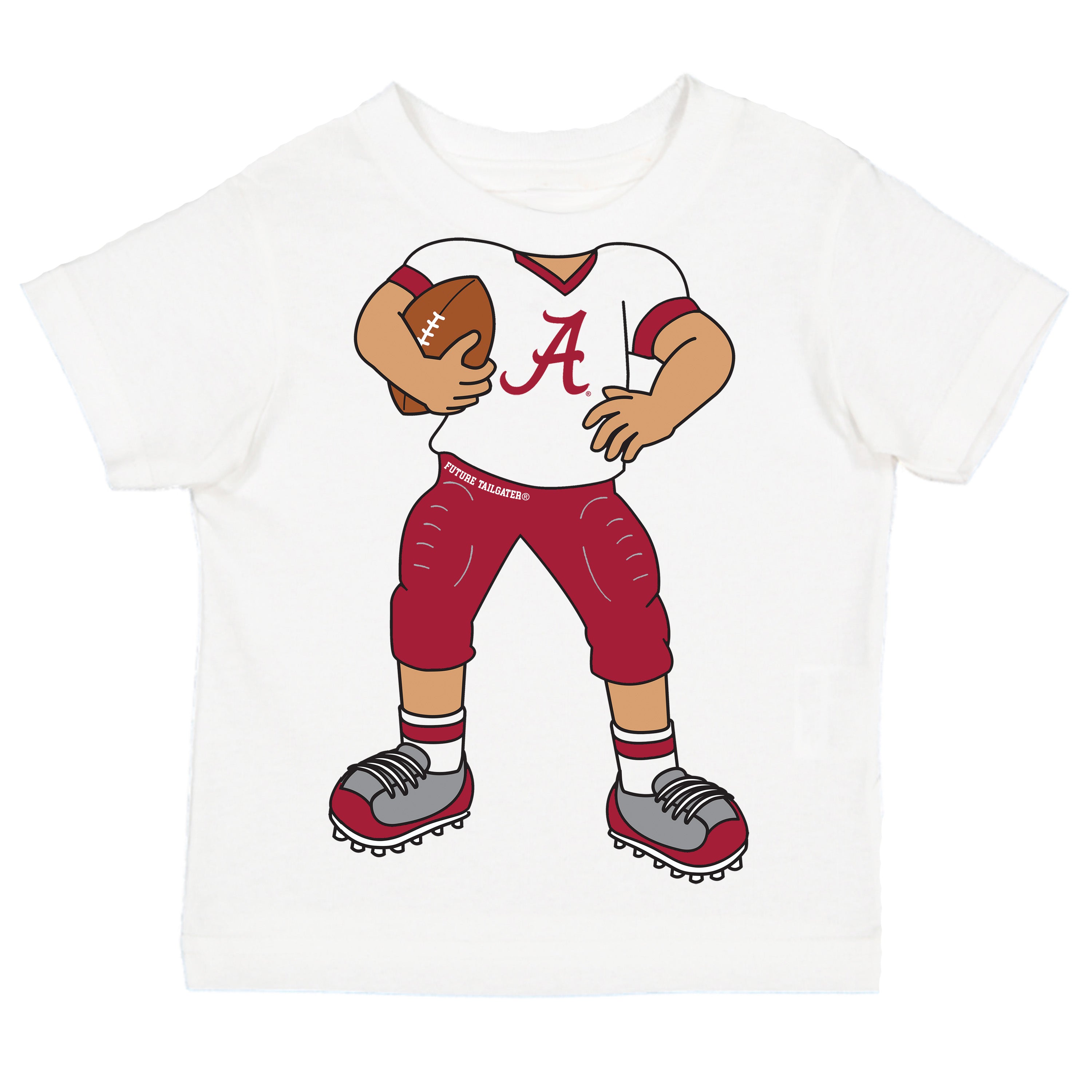 Alabama Crimson Tide Heads Up! Football Player Baby/Toddler/Youth T-Shirt